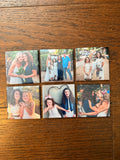 6 pack 2.5 x 2.5 Custom Photo Magnet