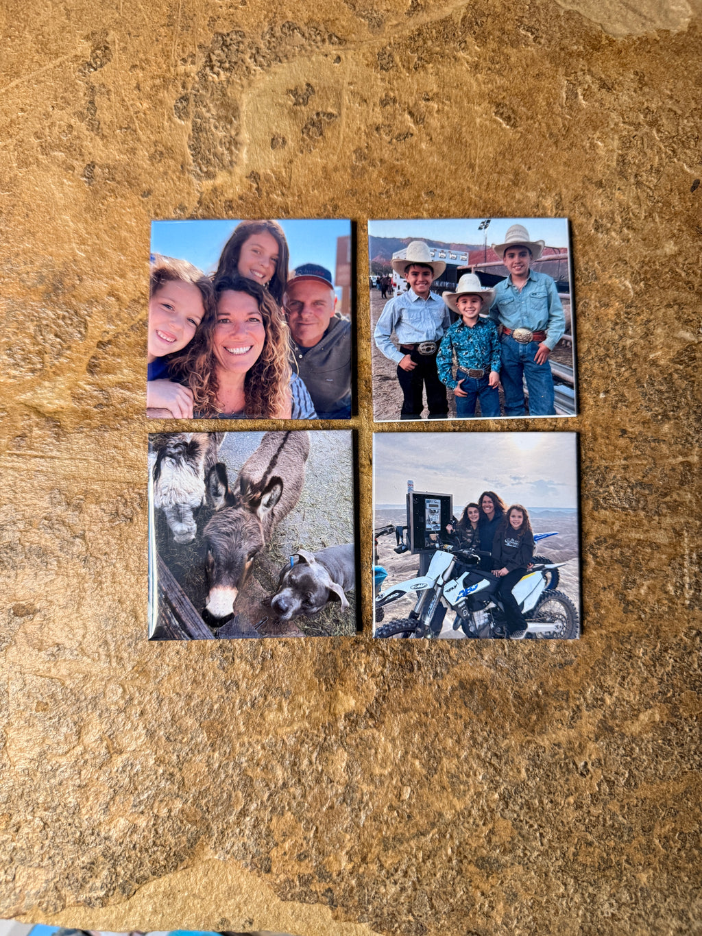 Custom Square Photo Magnets 2.5 x 2.5